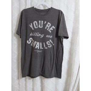 The Sandlot Youre Killing Me Smalls Mens Graphic T-Shirt Gray Large Movie Tee